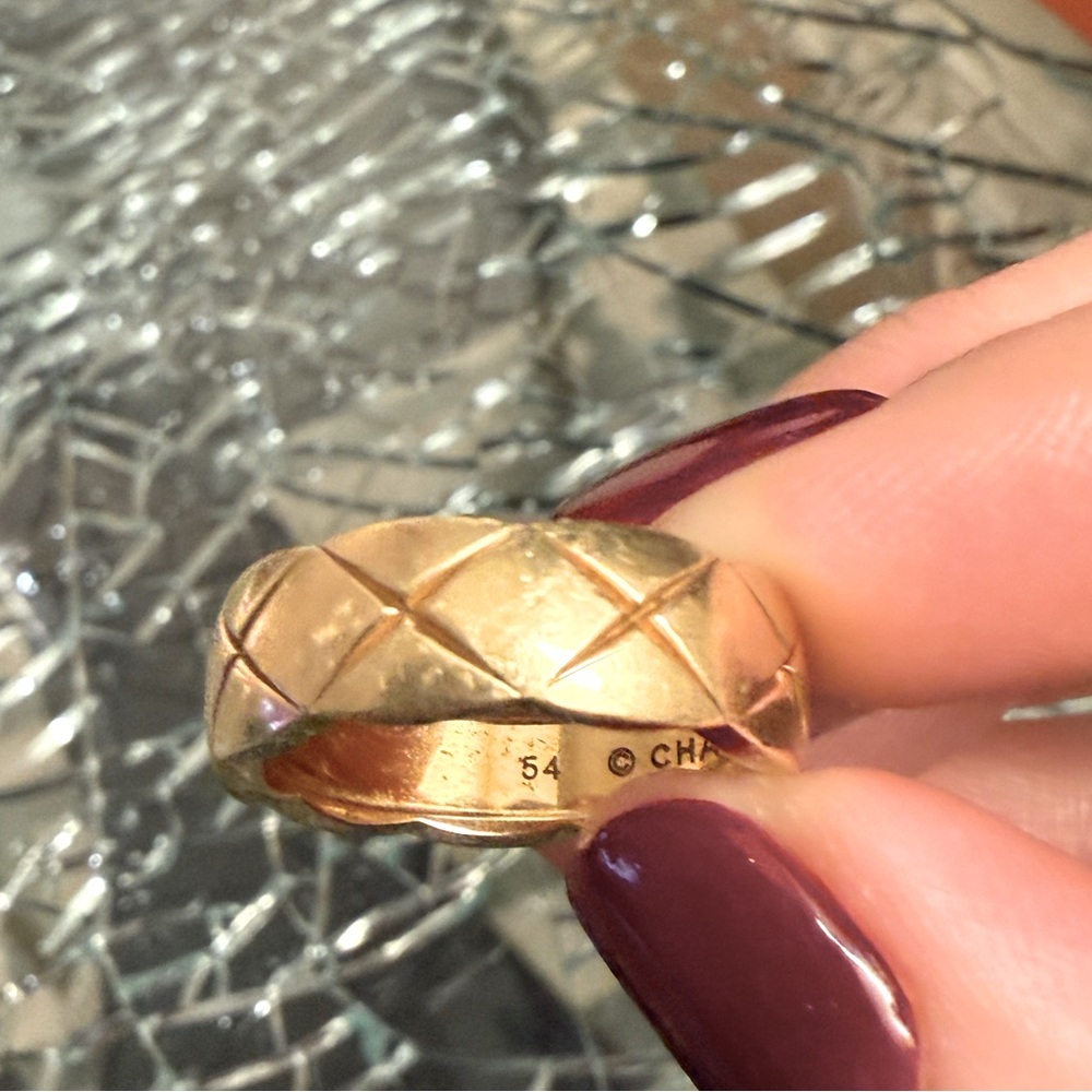 Chanel Coco Crush Ring 18K Yellow Gold